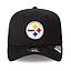 Gorra 9Fifty Pittsburgh Steelers NFL Negro New Era