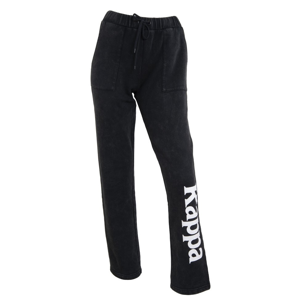 Pantalones Kappa Mujer Logo Negro