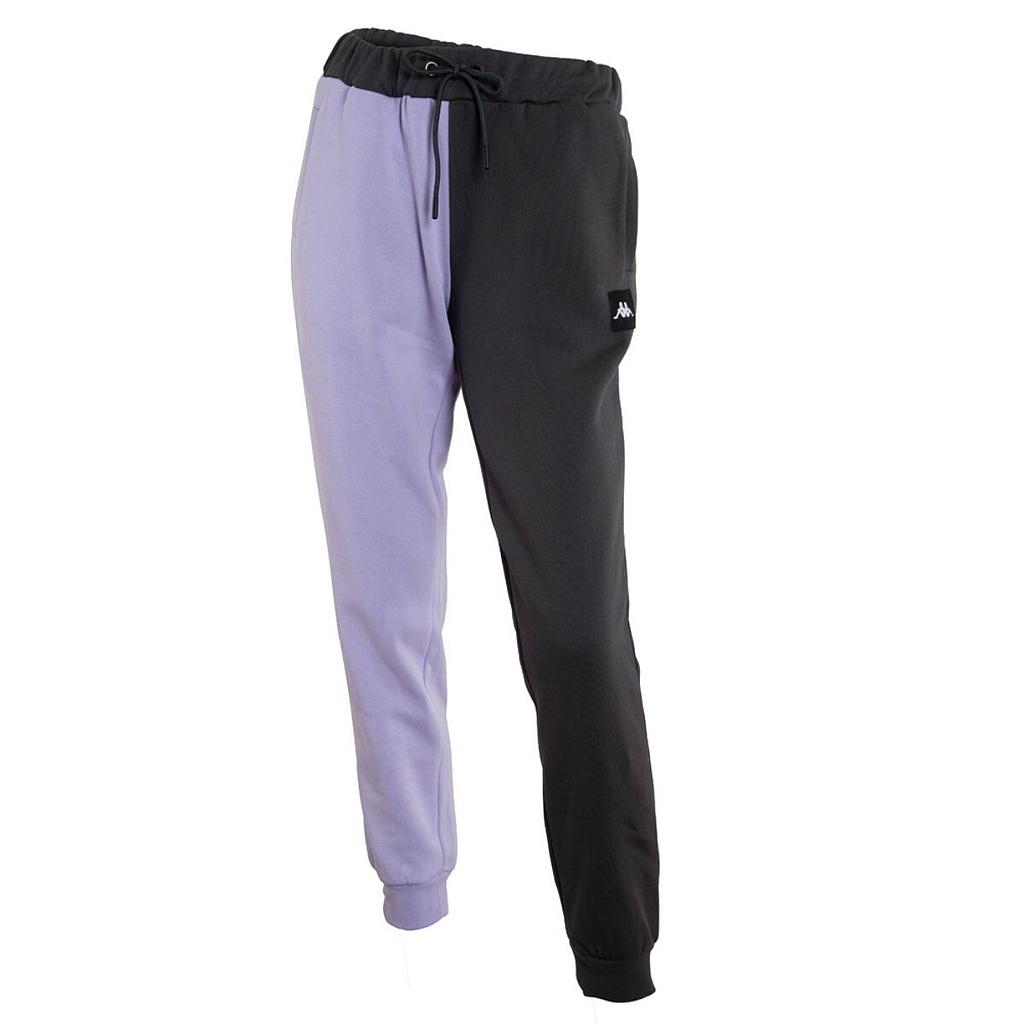 Pantalones Kappa Mujer Dual Lila Negro