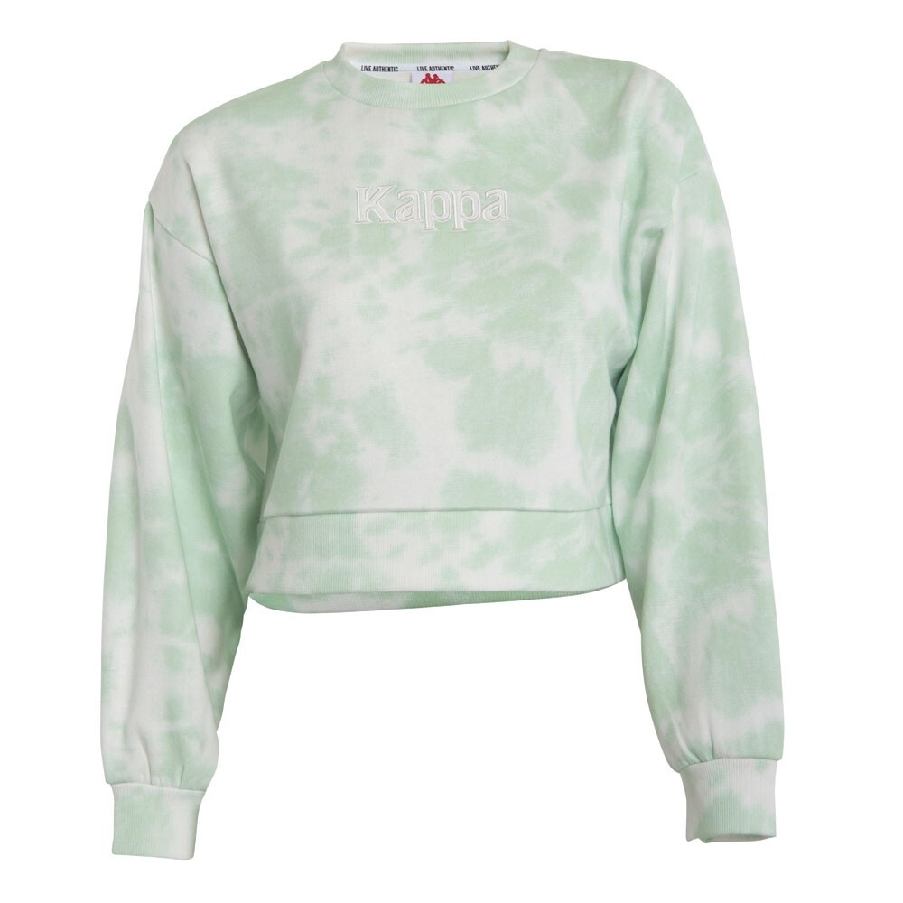 Poleron De Mujer Kappa Crop Smoky Menta