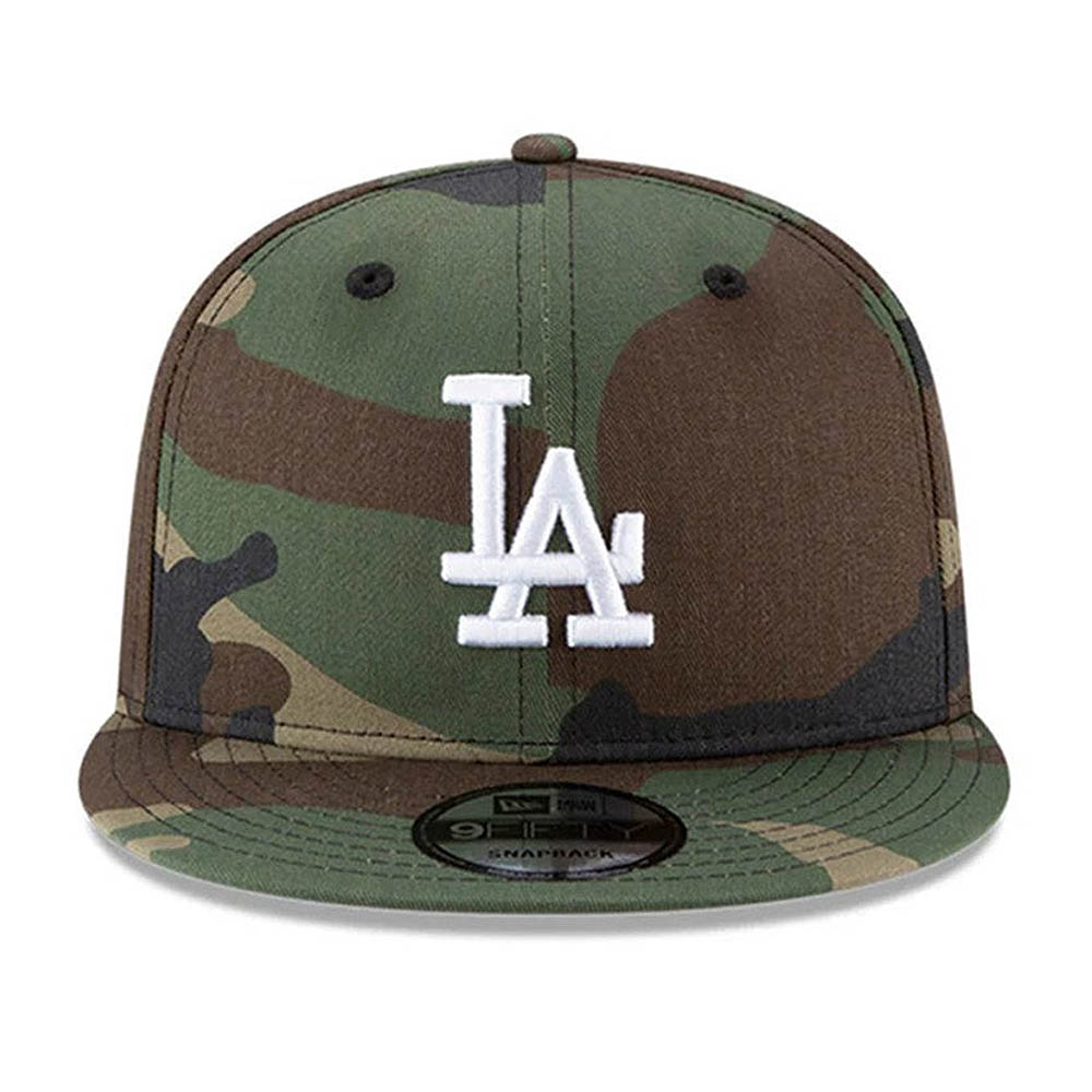 Gorra New Era 9FIFTY Dodgers MLB Basic Snap Camo Green