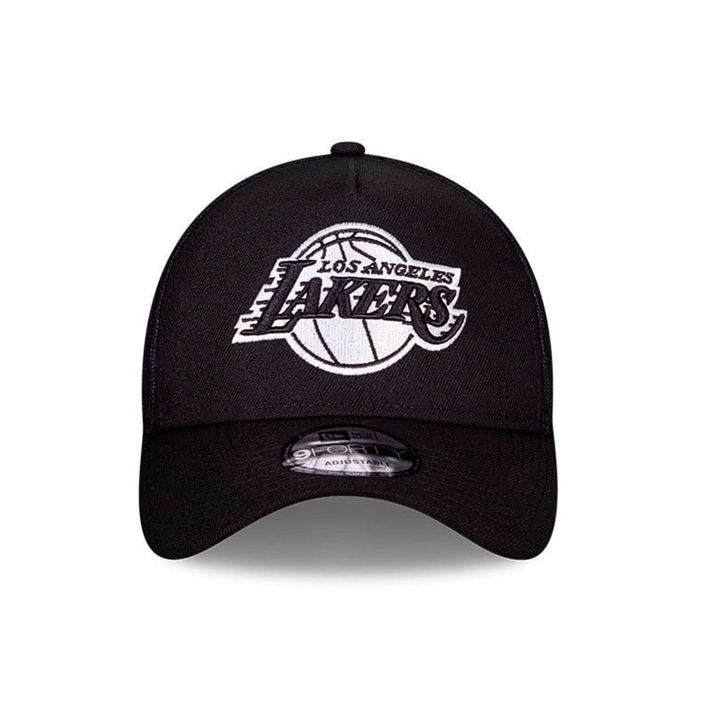 Jockey Gorra New Era Jockey Los Angeles Lakers Nba 9Forty Aframe Negro