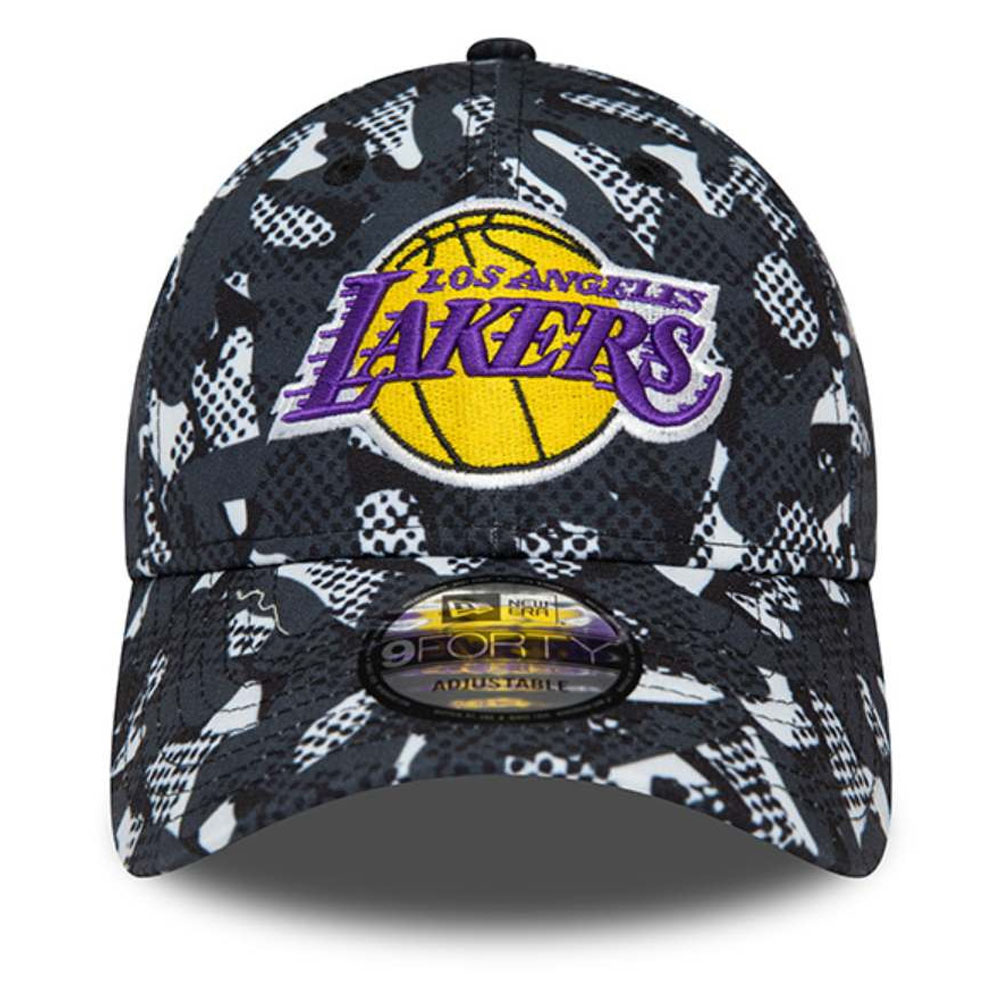 Gorra 9Forty Los Angeles Lakers Seasonal Print Black