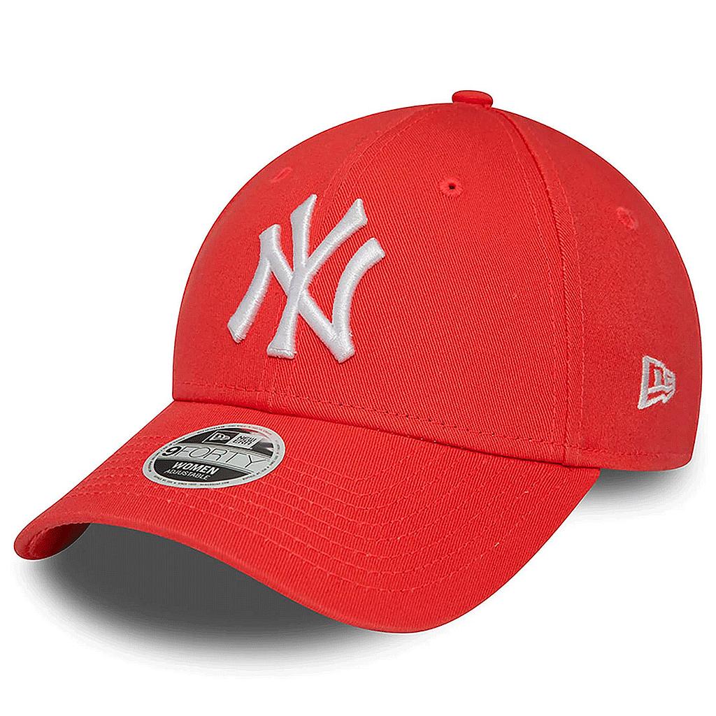 Jockey Gorra New Era 9FORTY NY Yankees League Essential Cap Red Women
