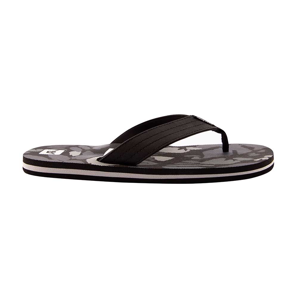 Sandalia Hombre Camo Negro Hang Loose