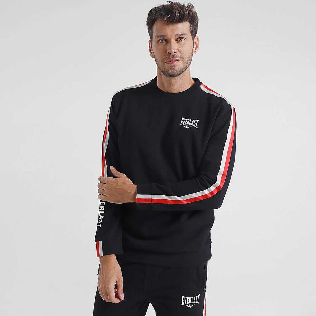 Polerón Hombre Everlast Negro Terry Jab