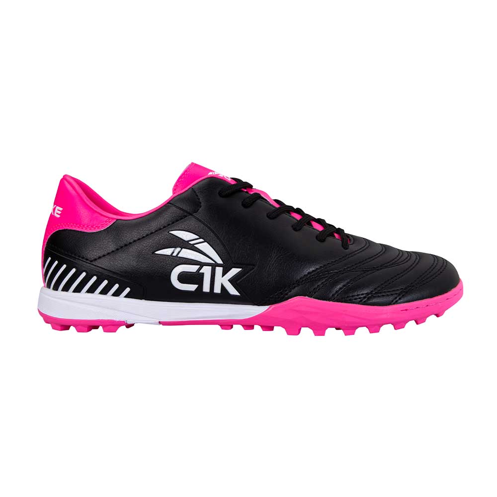 Zapatillas Baby Futbol Turf Negro Fucsia Finta Cac1ke