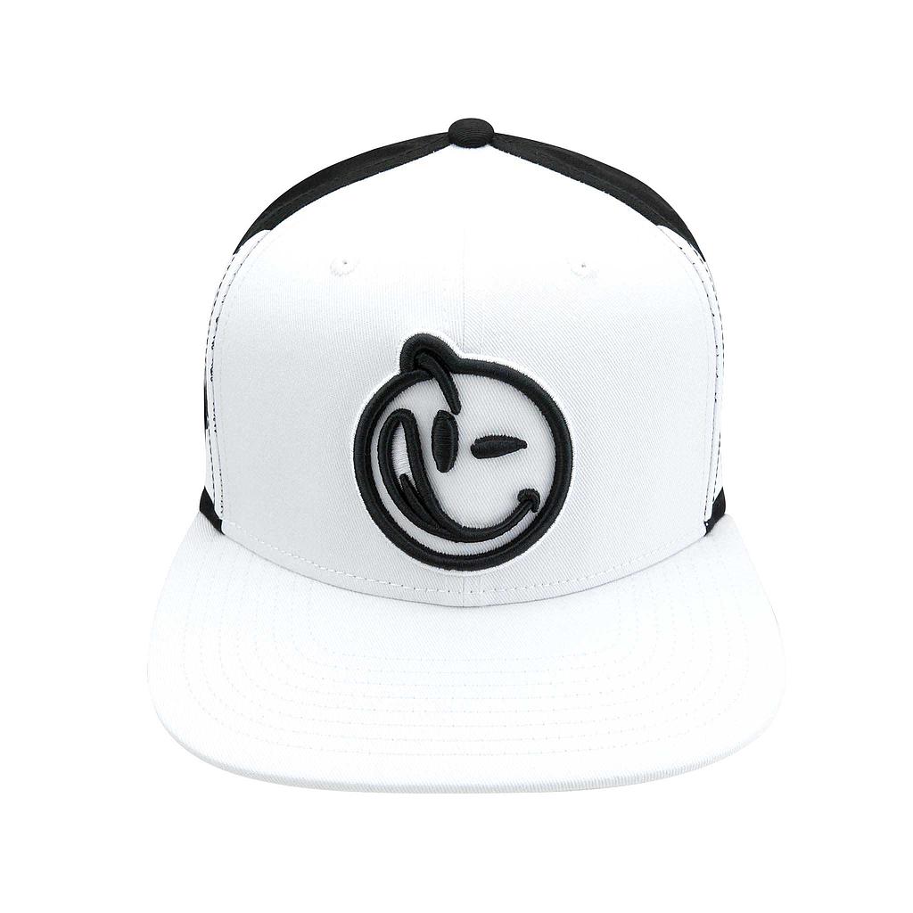 Jockey Snapback Visera Plana Flow N Go Black-White Yums