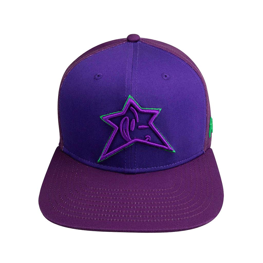 Jockey Snapback Visera Plana Starface Purple Yums