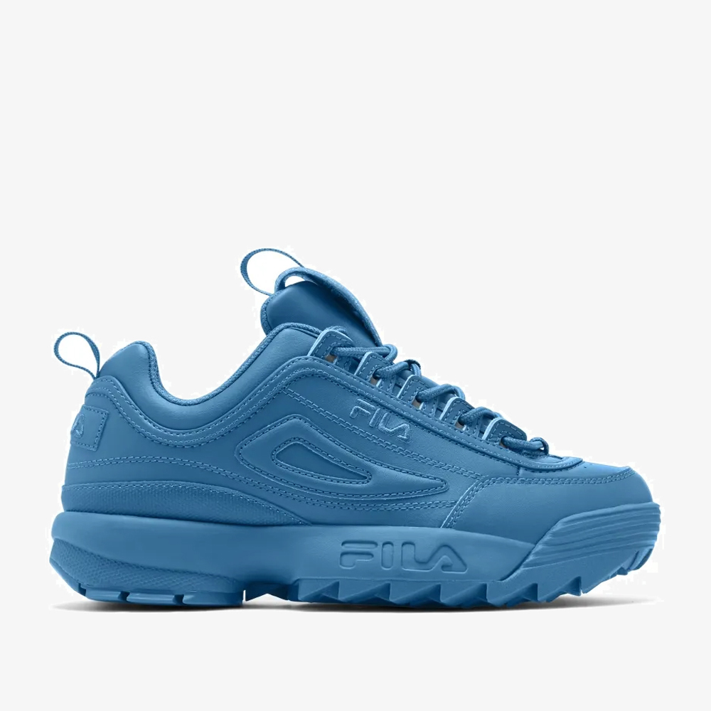 Zapatillas De Mujer Fila Disruptor II Azul Vallarta
