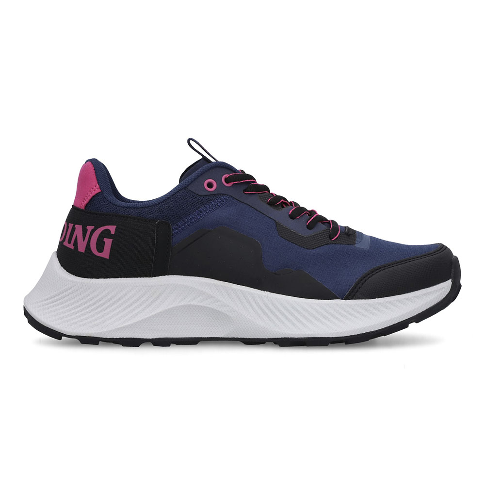 Zapatilla Trail Running Mujer Iwa Azul Fucsia Spalding