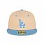 Jockey Los Angeles Dodgers MLB Ice Latte 59 Fifty Vicera Plana Caps