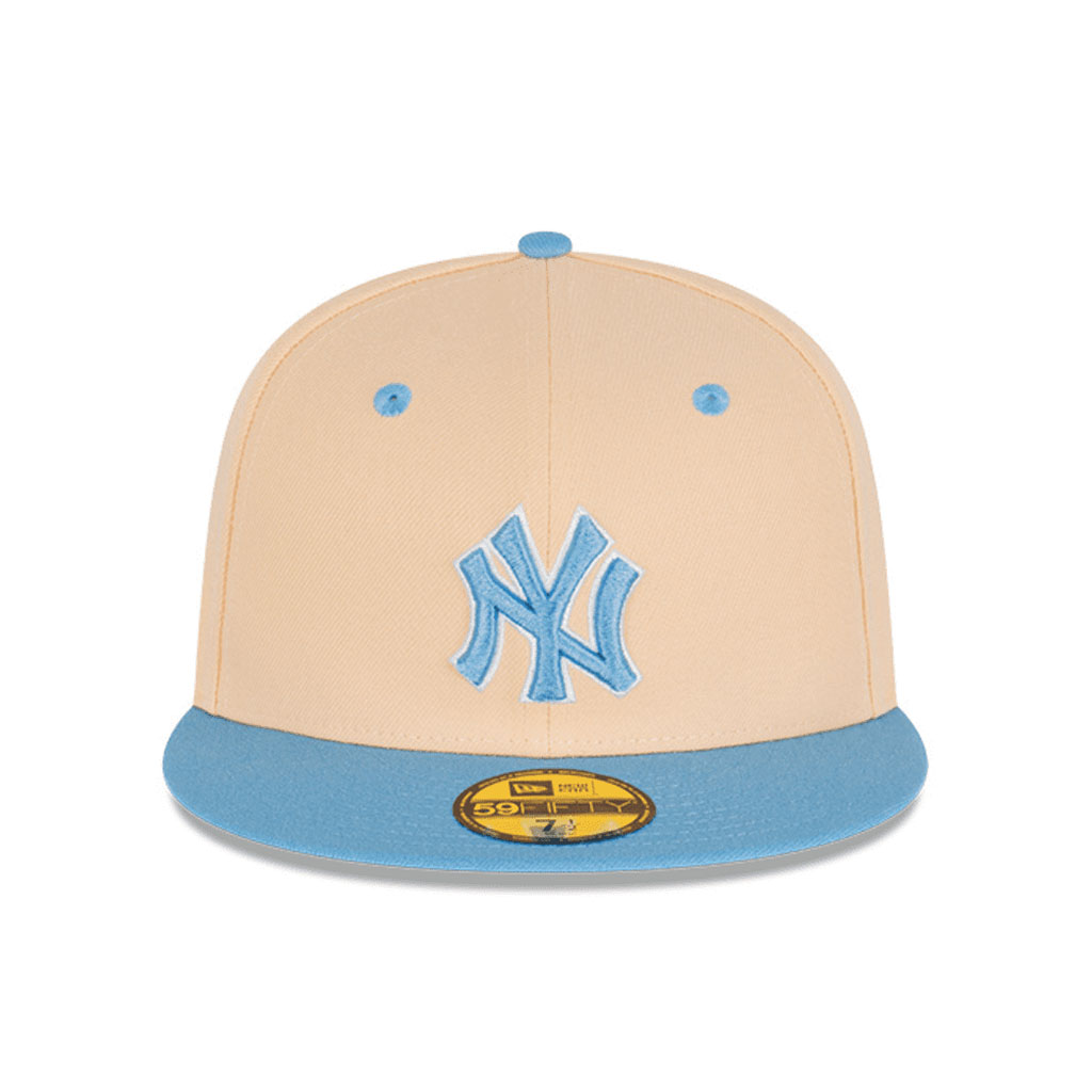 Jockey New York Yankees MLB Ice Latte 59Fifty Vicera Plana Caps