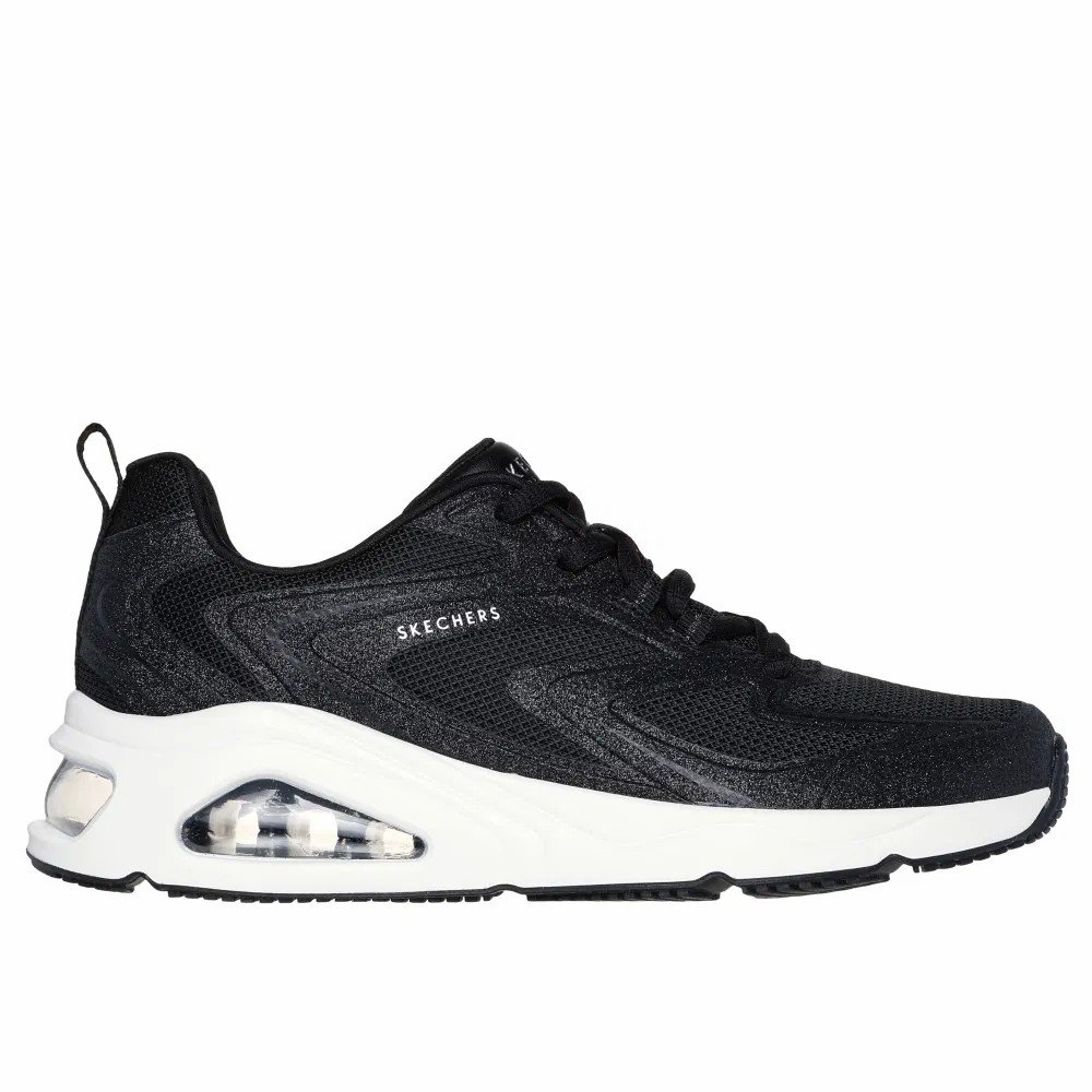 Zapatillas Urbanas Skechers Mujer Tres-Air Uno 177411-BLK