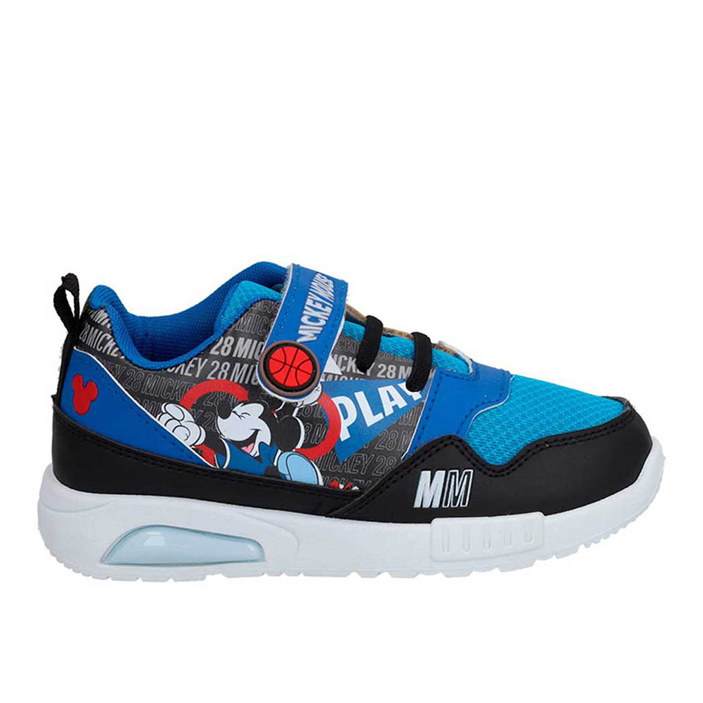 Zapatillas Niño Disney Mickey Mouse Azul Deportivas