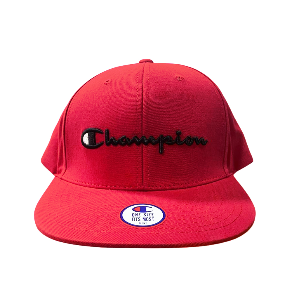 Gorro Champion BB Snapback 3D Script Rojo