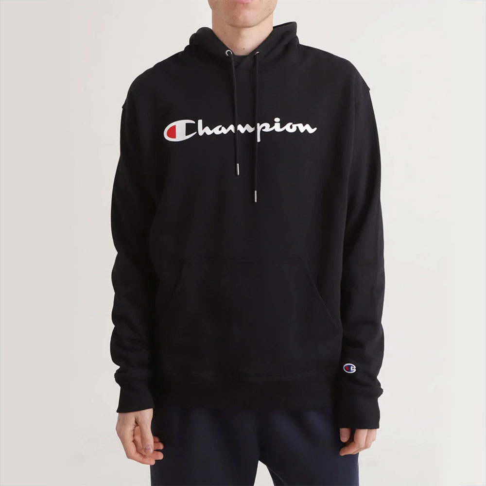 Poleron Hombre Hoodie Champion Negro
