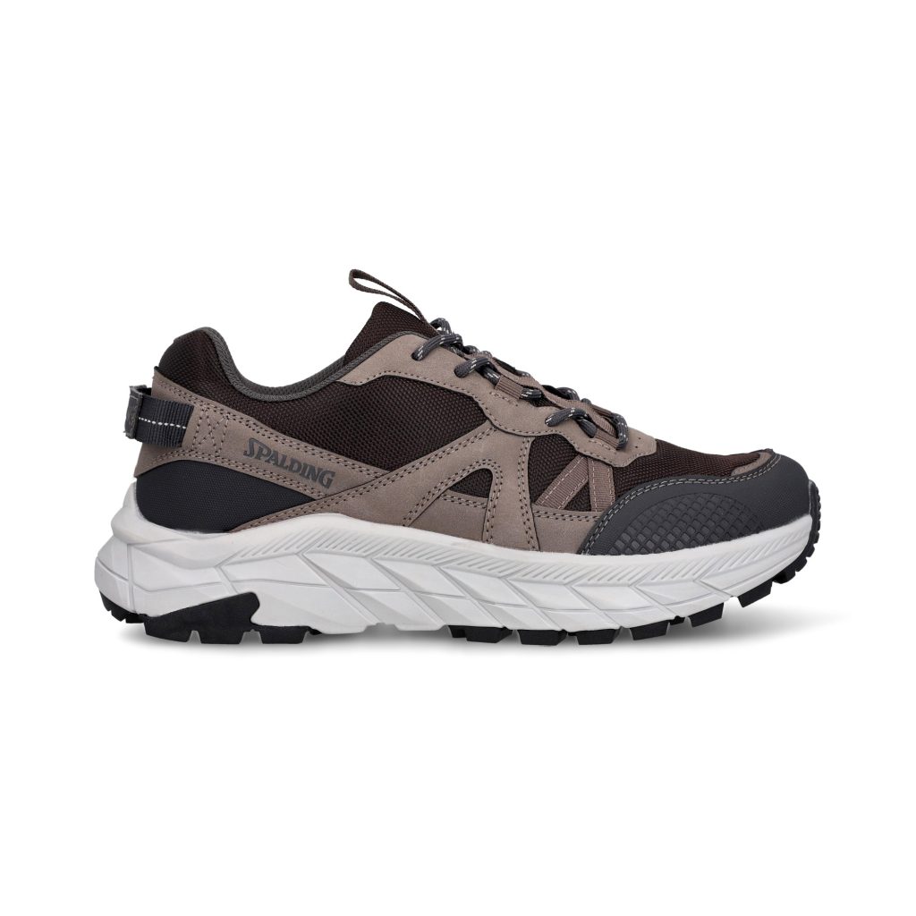 Zapatillas Outdoor Hombre Cliff Taupe Café Gris Spalding