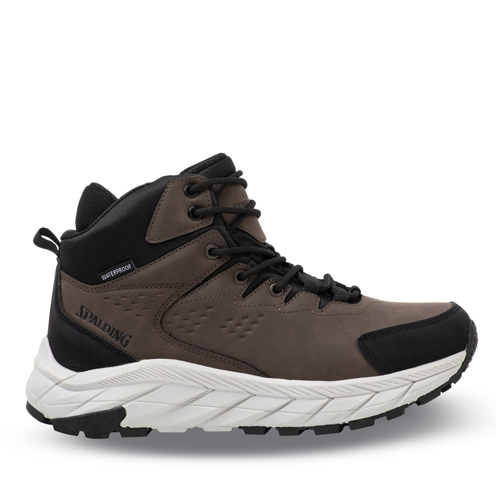 Zapatillas Outdoor Waterproof Hombre Summit Café Spalding