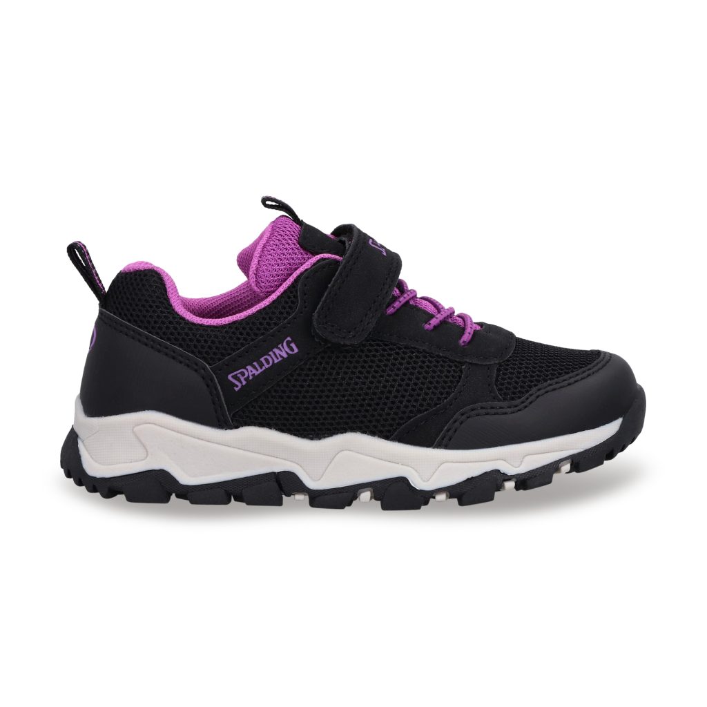 Zapatillas Outdoor Niñas Kaya Negro Purpura Spalding