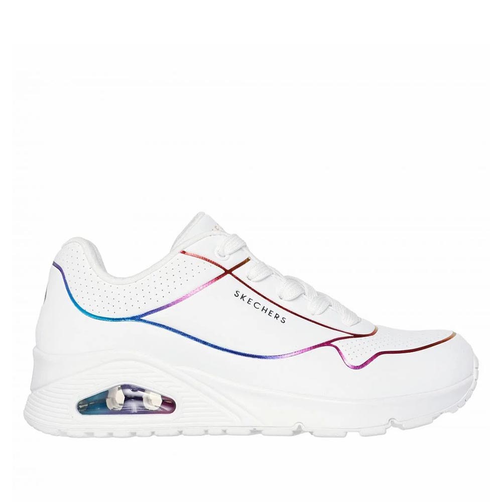 Zapatillas Urbanas Skechers Mujer Uno - Electric Lines 155168-WMLT