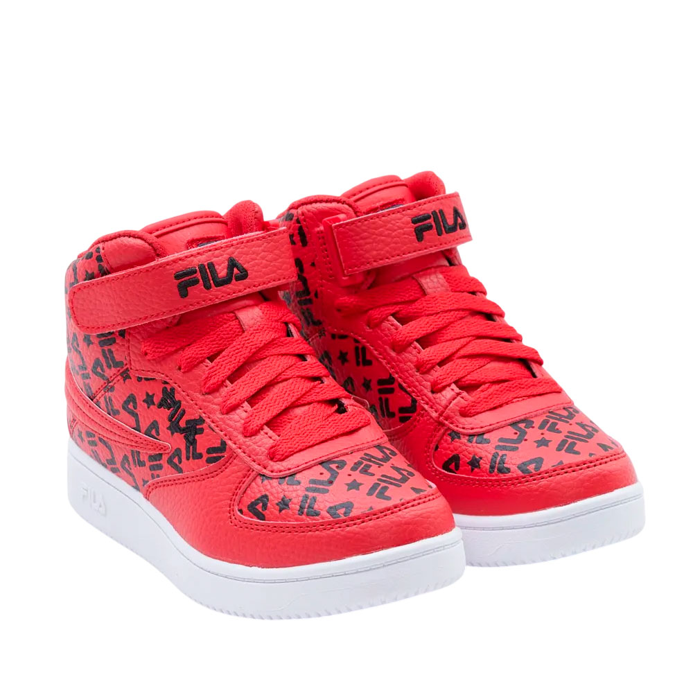 Zapatillas De Niño Fila A-High Stealth Stars Rojo