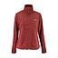 Polerón Polar Mujer HI-TEC Full Zipper Burdeo Melange