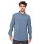 Camisa Hombre Manga Larga Hi-Tec Azul