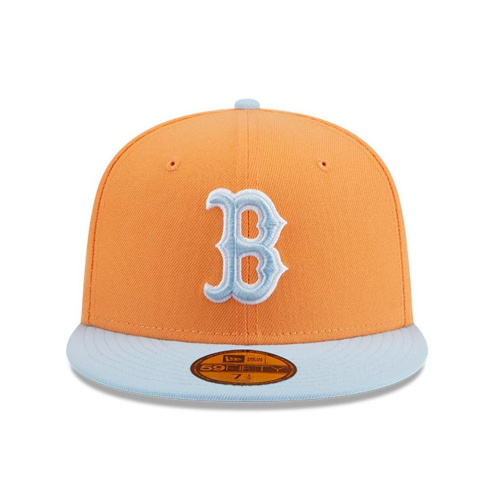 Jockey 59fifty MLB Boston Red Sox Color Pack Naranjo Cap