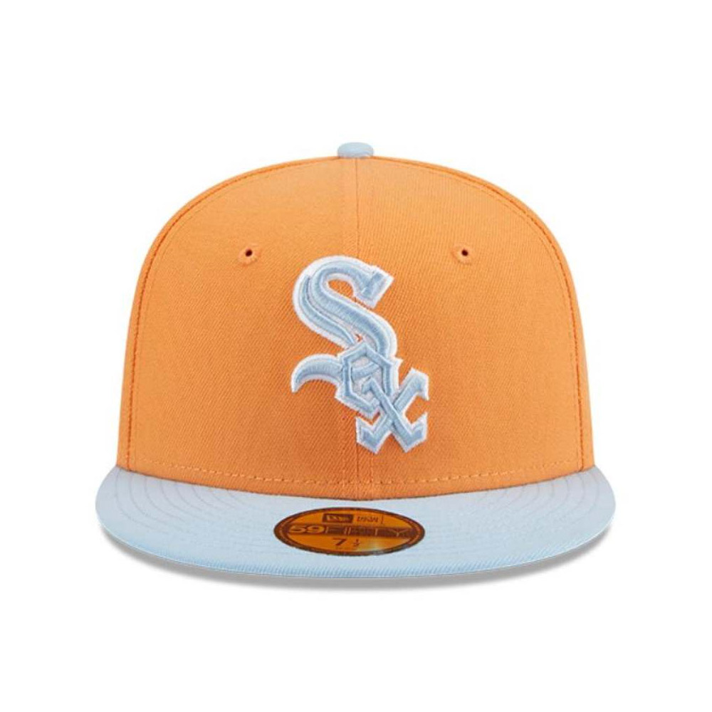Jockey Gorra New Era 59fifty MLB Chicago White Sox Color Pack Naranjo Cap