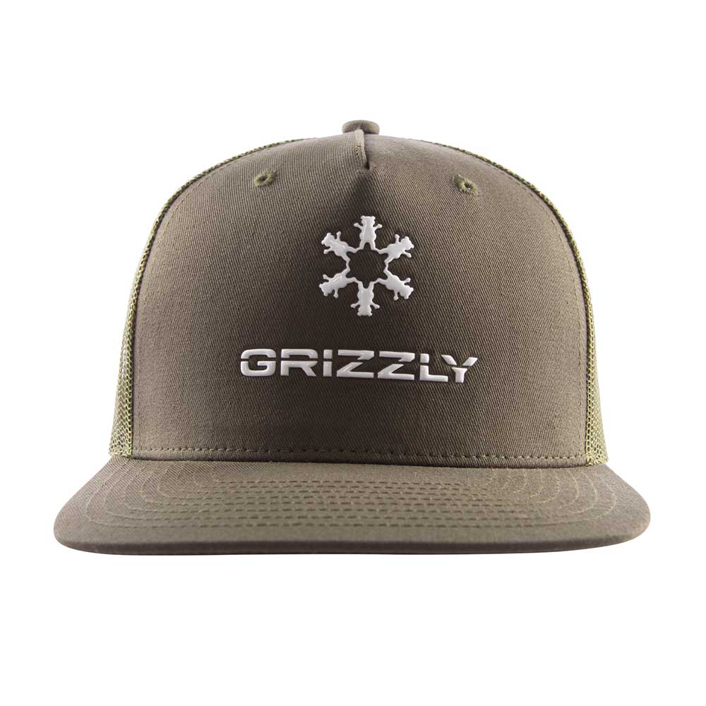 Gorro Trucker Outdoor Division Drift Hat Green Grizzly