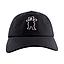 Gorro Dad Hat Curve Static Black Grizzly