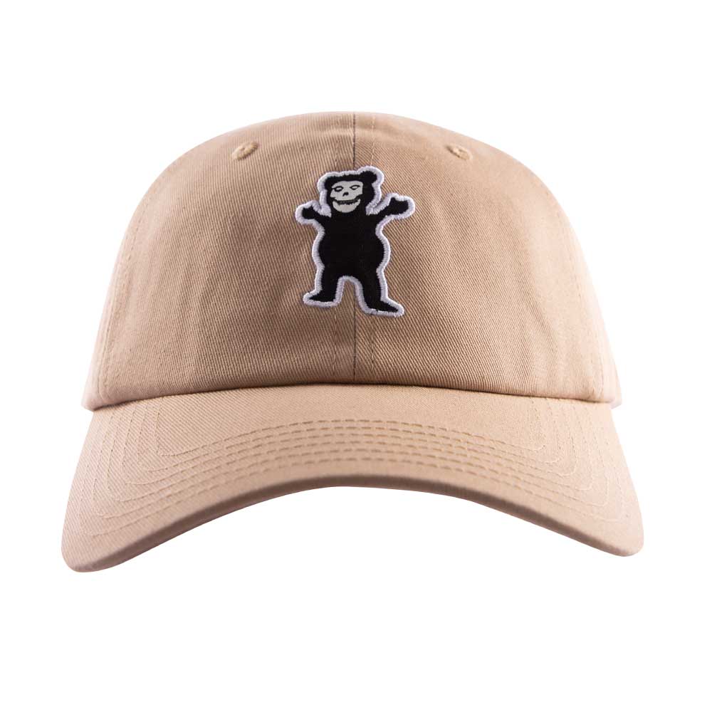 Gorro Dad Hat Curve Static Sand Grizzly