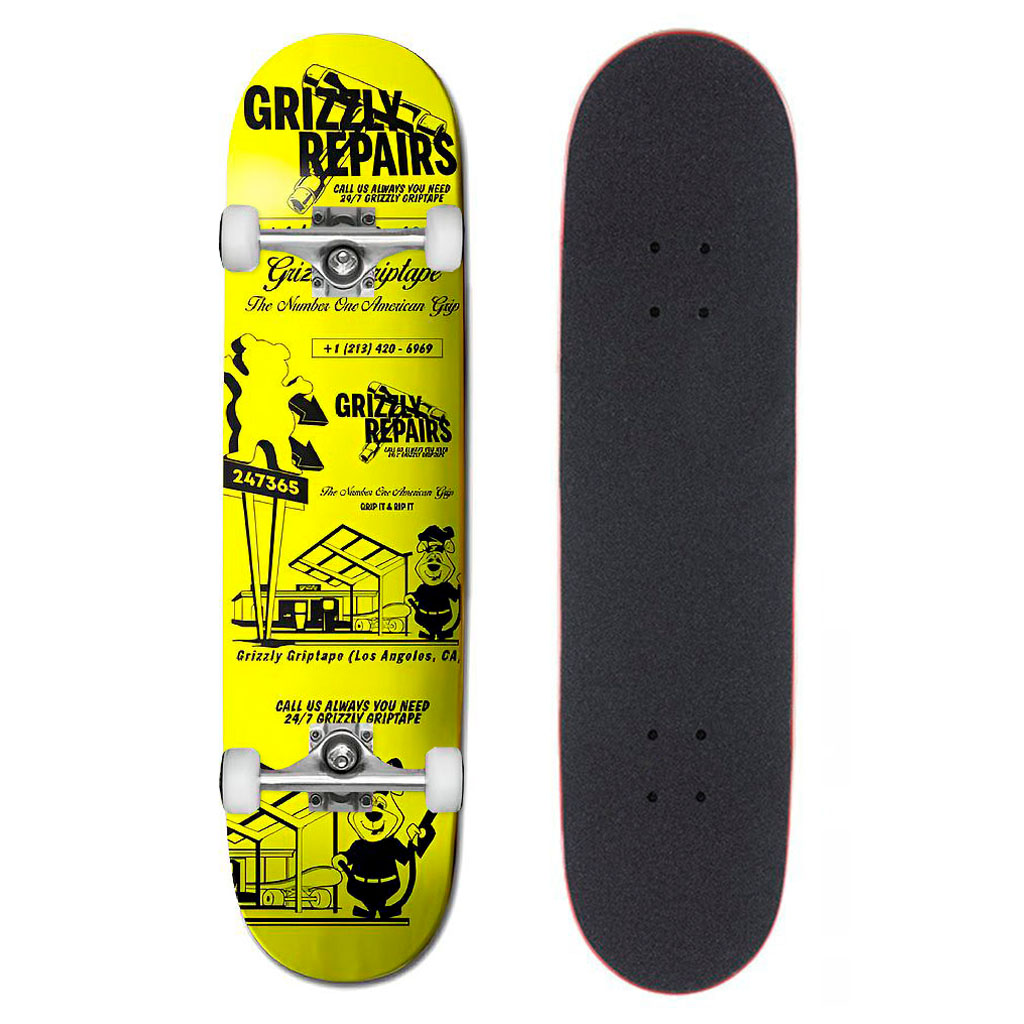 Tabla Skate Completa Repair 8.0'' Grizzly Griptape