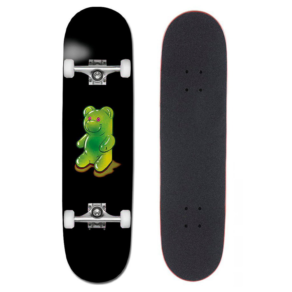 Tabla Skate Completa Gummybear 8.0'' Grizzly Griptape