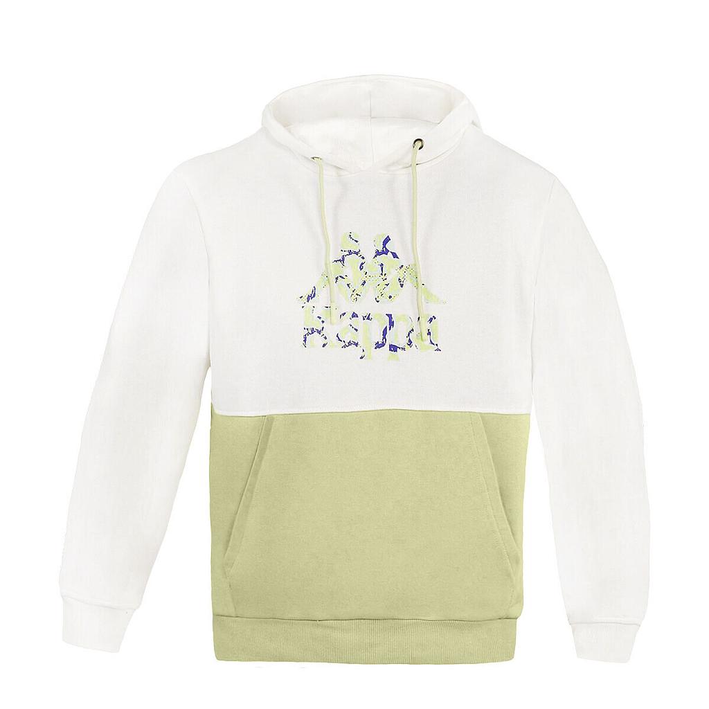 Polerón Hombre Kappa Blanco Deportivo