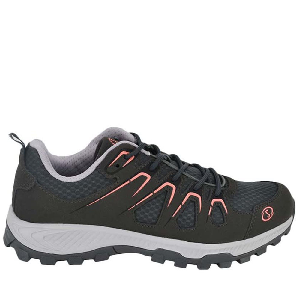 Zapatilla Mujer Outdoor Spalding Caña Baja ZFO3006 Negro Rosa