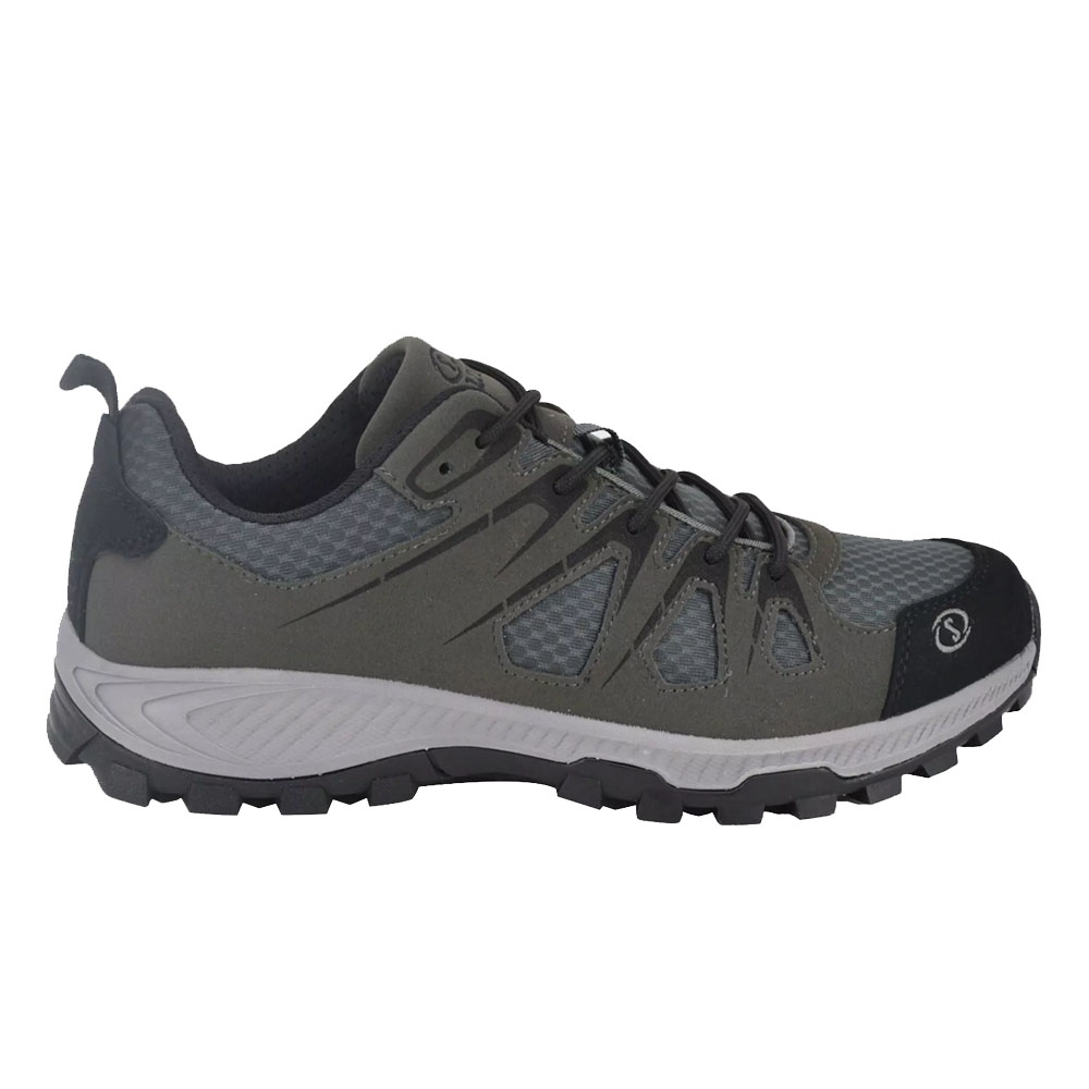 Zapatilla Hombre Outdoor Spalding Caña Baja ZMO3006 Gris Negro