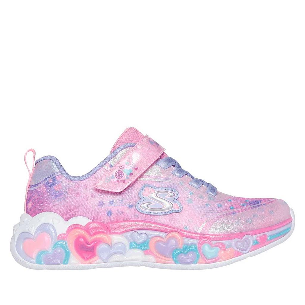 Zapatillas Urbanas Skechers Niña Eternal Heart Lights 302696L-LPMT