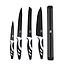 SET DE CUCHILLOS 5 PZS ACERO INOXIDABLE