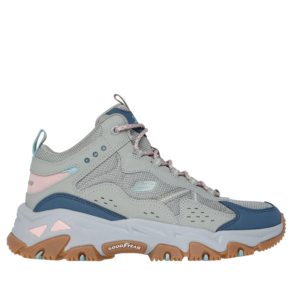 Zapatillas Hiking Skechers Mujer D'Lites Hiker 180133-GRBL