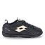 Zapato de Baby Futbol Juvenil Lotto - Stadio 705 TF JR Negro Blanco