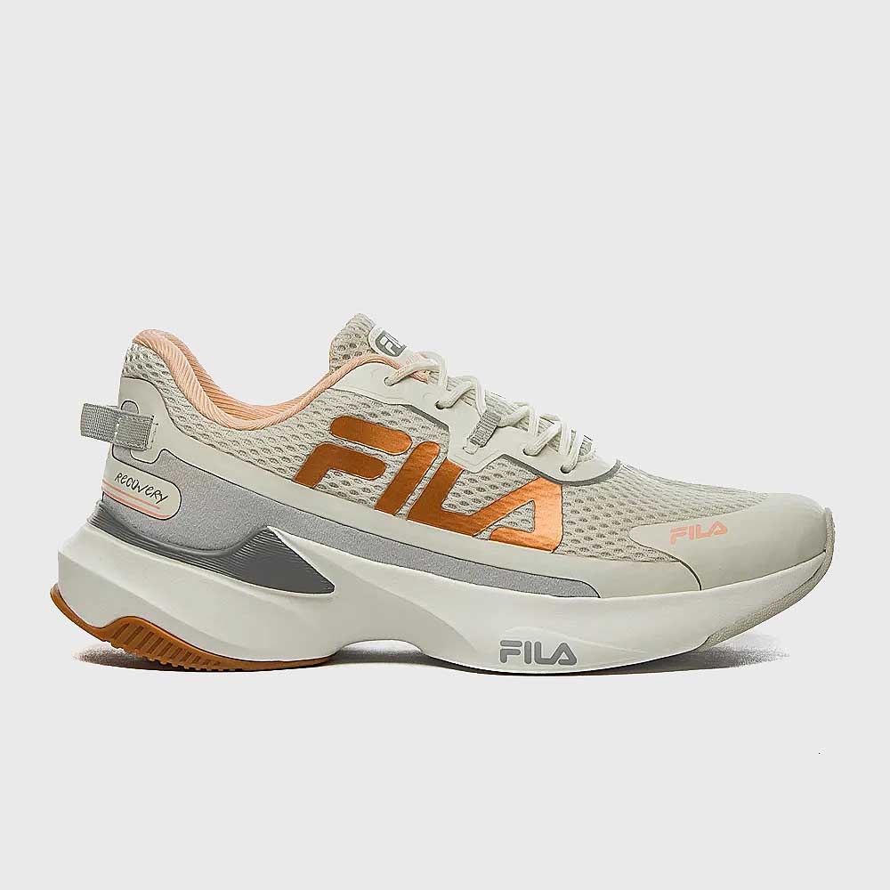 Zapatilla Running Mujer Fila Malla Recovery Beige