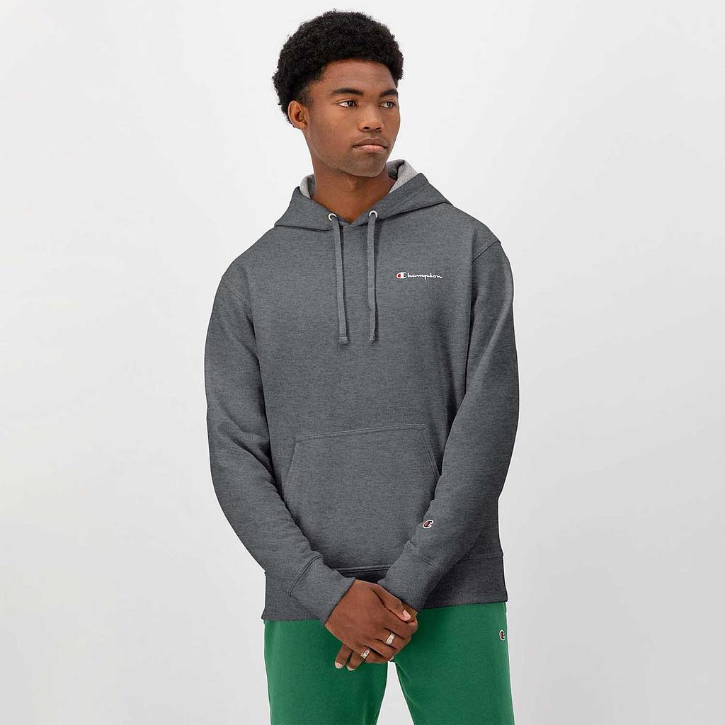 Poleron Hombre Champion Hoodie PG Fleece Gris