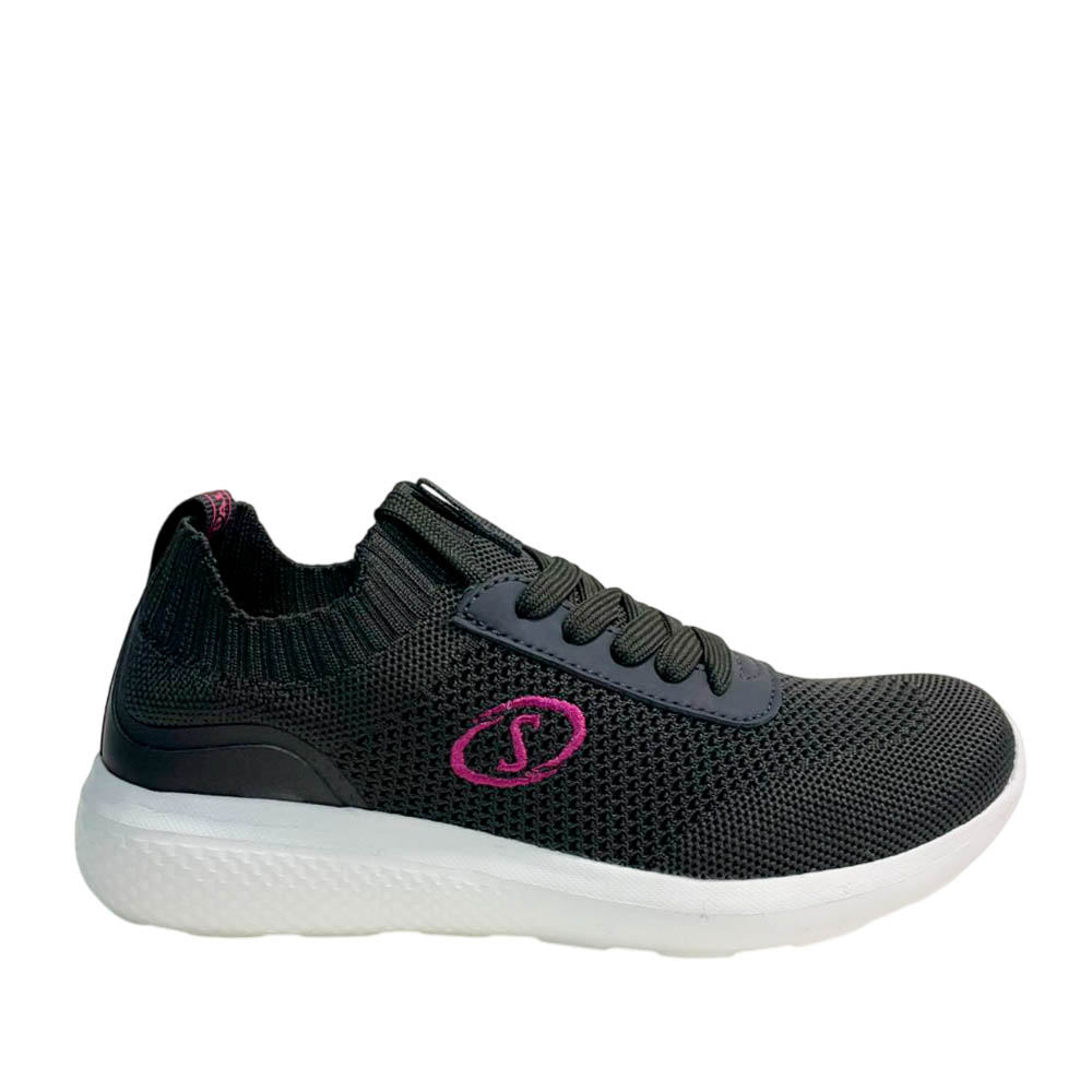 Zapatilla Mujer Spalding Fitness Gris Oscuro