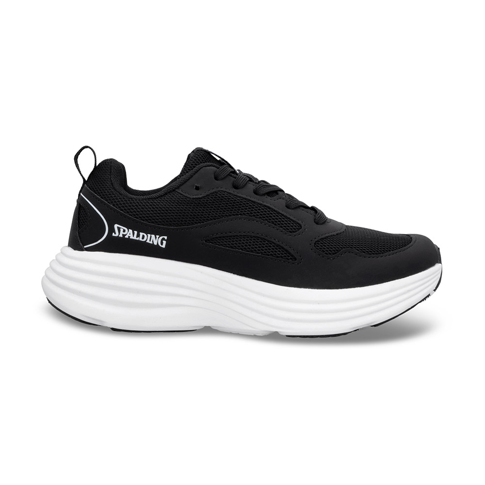 Zapatilla Mujer Spalding Fitness Superset Negro Blanco