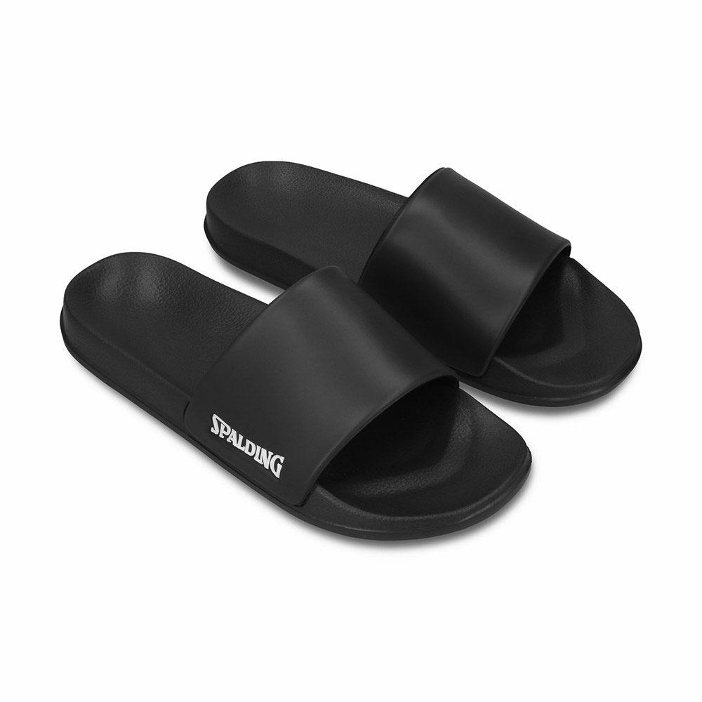 Sandalia Hombre Spalding Sandalias Hombre Logo Negro