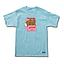 Polera Hombre Grizzly Griptape Bakers Dozen Azul
