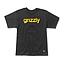 Polera Hombre Grizzly Griptape Lowercase Fadeaway Negro