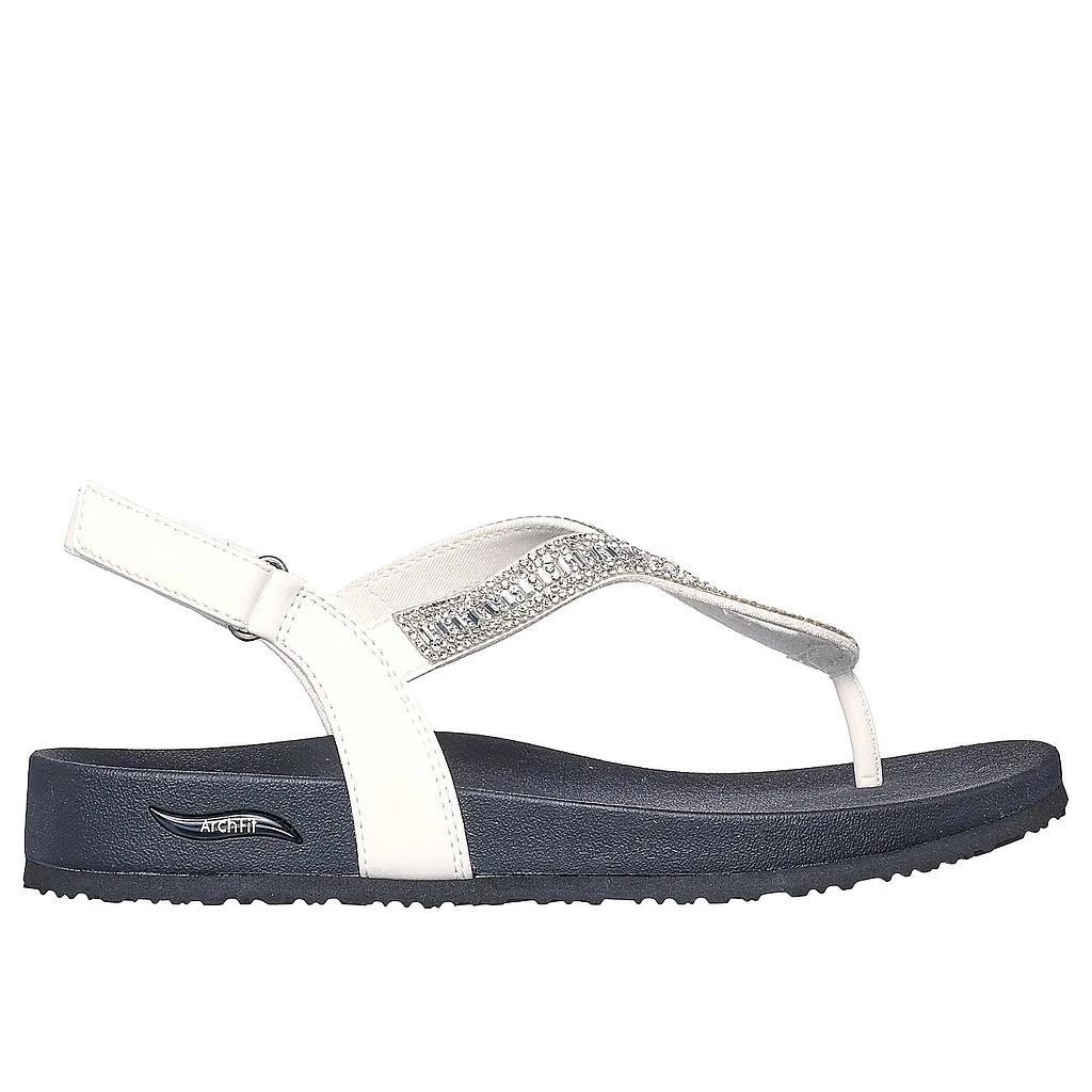 Sandalias Mujer Skechers Arch Fit Meditation Krystal 119405-WHT